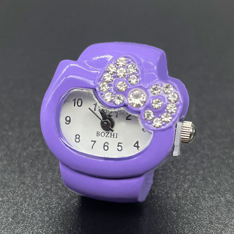 Reloj de damas de acero inoxidable al por mayor